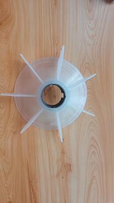 电机风叶凹键槽内孔40外径190风扇叶电机配件