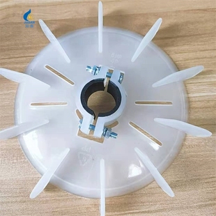 带螺丝可调节电机风叶耐高温耐腐蚀特殊尺寸非标定制电动机风叶