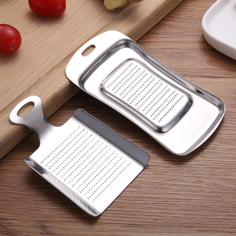 不锈钢姜磨器磨泥器磨蒜器 家用压蒜器姜蓉器姜汁磨姜器蒜泥器