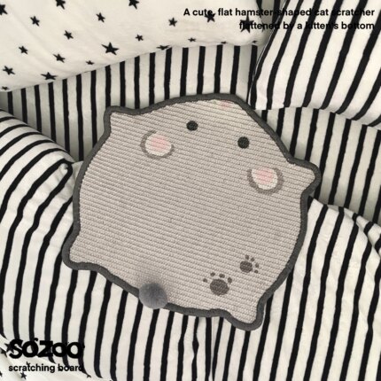 sozoo·猫咪吱吱鼠饼猫抓板天然剑麻耐抓咬玩具
