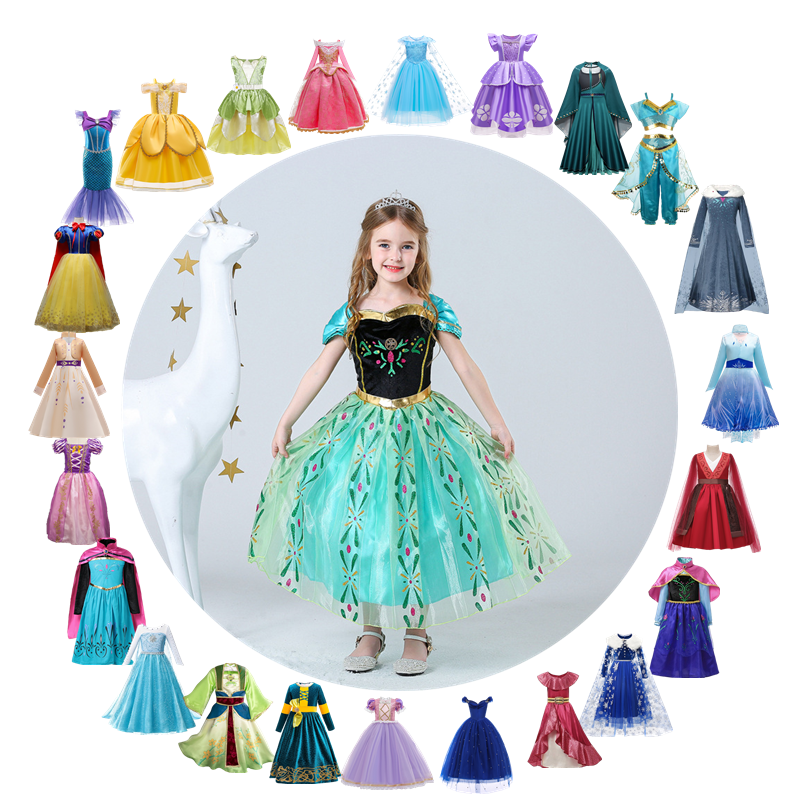 苏菲亚睡美人公主迪士尼连衣裙