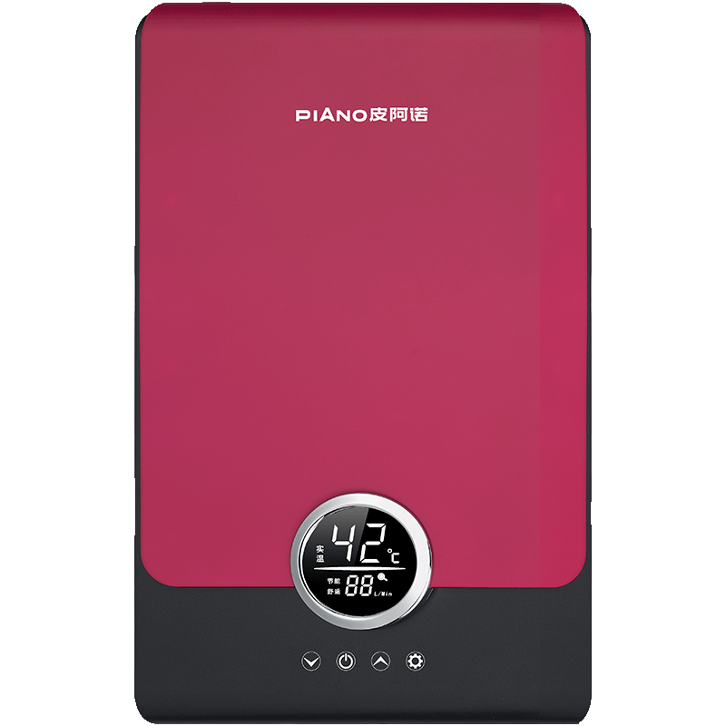 PIANO/皮阿诺P5家用卫生间小型洗澡速热轻薄节能即热式电热水器