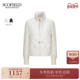 Scofield女装 90%鹅绒 都市立领抽绳针织拼接羽绒服2025冬新品