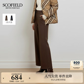 裤 通勤休闲阔腿西装 Scofield女装 含莫代尔2025秋冬新品 含棉