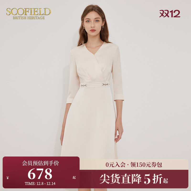 气质连衣裙法式SCOFIELD