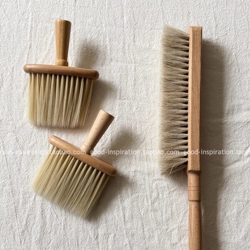 好用！榉木清洁刷鸡毛掸子