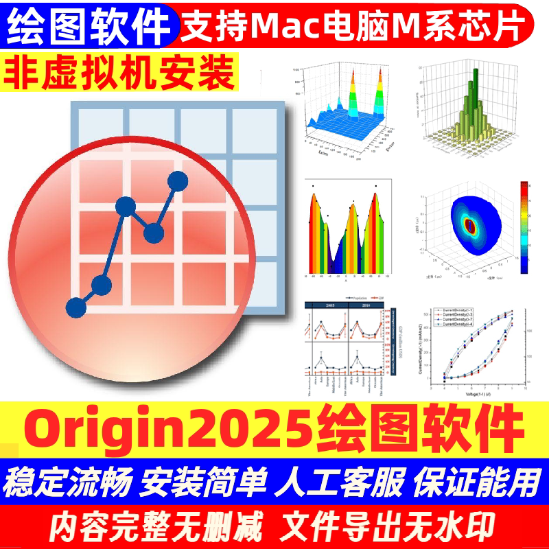Mac版Origin2025绘图软件