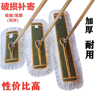 免手洗替换平板地拖把替换头家用木地板拖地干湿两用懒人地拖布杆