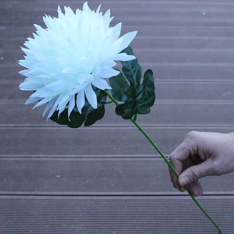 清明节仿真菊花祭祀假花扫墓上坟图片
