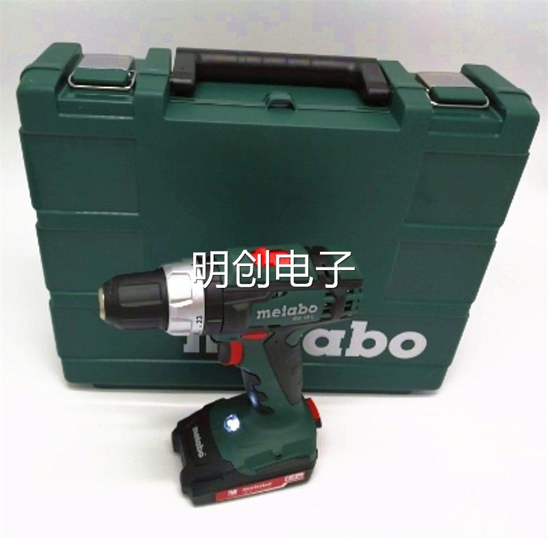 麦太保metabo bs18l锂电充电式手电钻起子机螺丝刀电动工具bs18