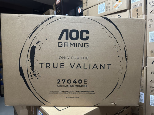AOC显示器27G40E 27寸IPS 180HZ电竞显示器低蓝光不闪屏