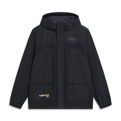 李宁冬季韦德系列男子运动风衣