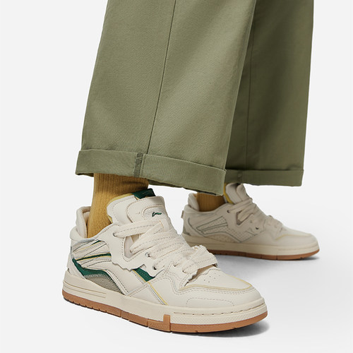 滑板文化鞋李宁软弹女子