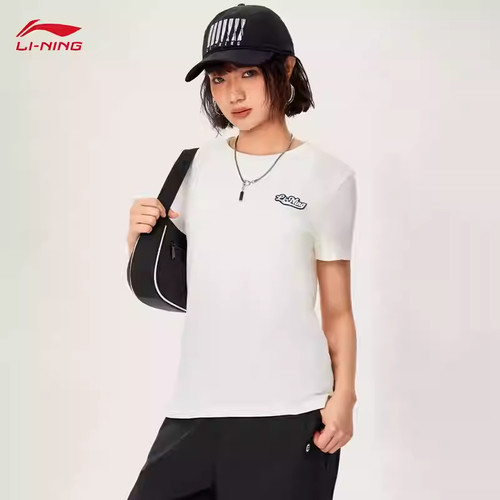 李宁运动短袖T恤衫秋季潮流休闲
