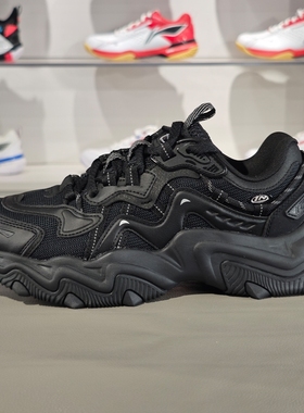 李宁猫爪LITE 2休闲鞋男子秋季新款复古经典增高运动鞋子AGCU449