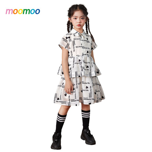 女童连衣裙Moomoo/莫莫甜美