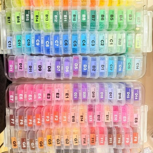 拼豆豆手工diy材料包全套立体融合mxx色号套装工具熨烫纸补充包