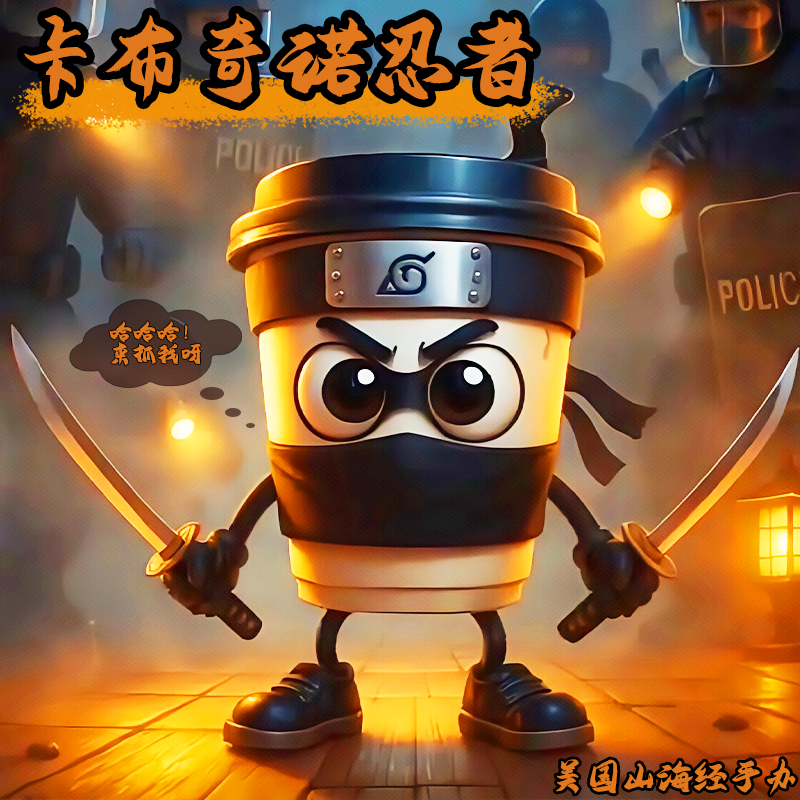 Cappuccino assaino卡布奇诺忍者外国山海经神兽创意玩具手办模型