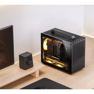 乔思伯Z20 MATX机箱可拆卸手提mini小机箱240水冷长显卡Type-c