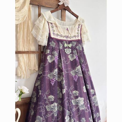 夏季新品甜美葡萄lolita