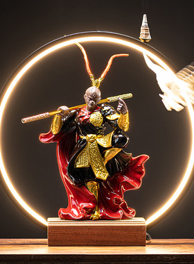 中式禅意齐天大圣孙悟空摆