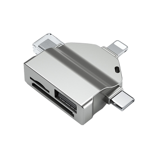 OTG转接头U盘读卡器多合一typec多功能适用苹果华为手机电脑usb接口连接笔记本平板SD相机TF内存卡扩展转换器