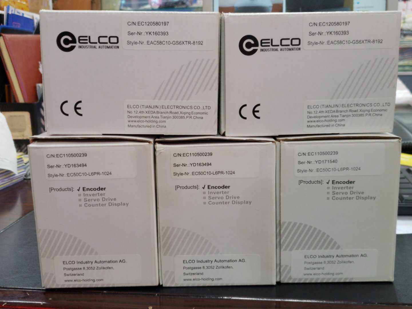 全新原装ec50c10-l6pr-1024宜科elco实心轴现货