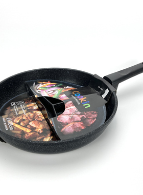 韩国进口Kitchen flower Cookin三格煎蛋锅早餐锅分格煎锅 燃气用