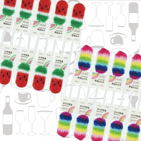 韩国进口彩虹杯刷瓶刷奶瓶刷清洁刷尼龙丝刷子长柄刷水壶水瓶清洗,家庭/个人清洁工具,杯刷/瓶刷,淘宝优惠券,粉丝福利购,淘宝优惠卷