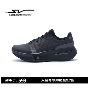 安踏SV SPACE VELOCITY 空速丨跑步鞋男鞋黑色运动鞋112635509V