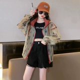 Солнцезащитный крем, летняя одежда для защиты от солнца, модный легкий и тонкий дышащий детский кардиган, куртка, новая коллекция, подходит для подростков, в корейском стиле