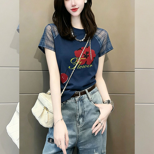 【包运费险】正肩短袖t恤女夏