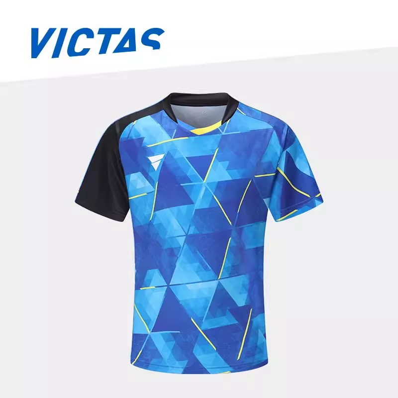 荣耀新VICTAS维克塔斯倪夏莲丹羽孝希曾根翔同款乒乓球服短袖短裤 - 实物图