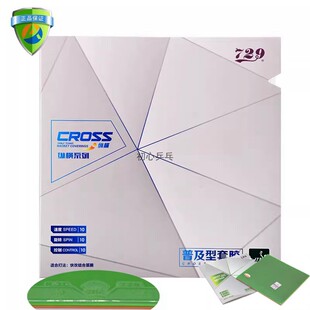 正品友谊729纵横普及对套绿色初学训练型反胶套胶乒乓球拍胶皮1片