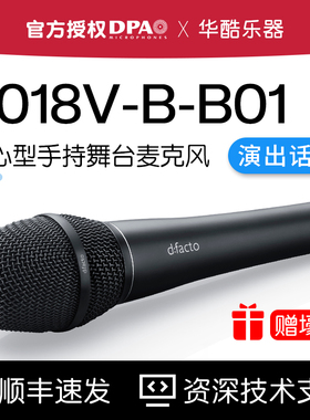 丹麦DPA 4018V-B-B01人声舞台唱歌电容麦克风超心型手持录音话筒