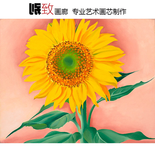 欧姬芙美国花卉静物油画装饰画