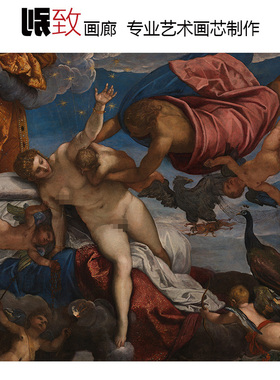 银河起源 Jacopo Tintoretto意大利文艺复兴人物油画 客厅装饰画