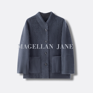 进口超薄泰迪卷拉贡皮毛一体H5 敲门砖 贵妇 012 蓝宝石拉贡