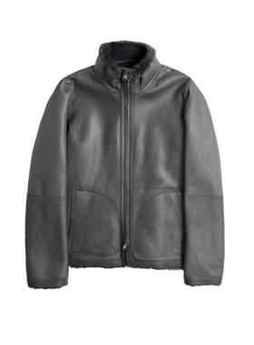 【言姐好物】莫妮卡-皮毛一体/拉贡双面穿外套JS1153-1