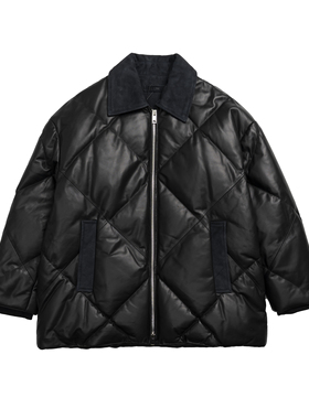 【言姐好物】秋冬新款皮鹅绒H24-211-1（24292-1）