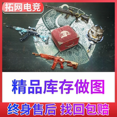 绝地求生帐号柏林套龙神东南亚丑女绿头皮肤账号PUBG库存图估值