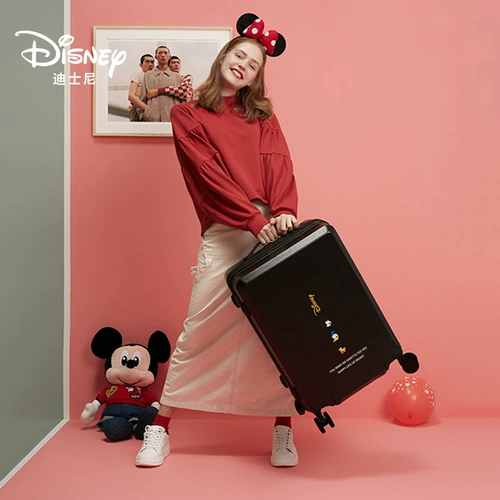 Дисней, чемодан, вместительная и большая коробка, 20 дюймов, подходит для студента, 26 дюймов