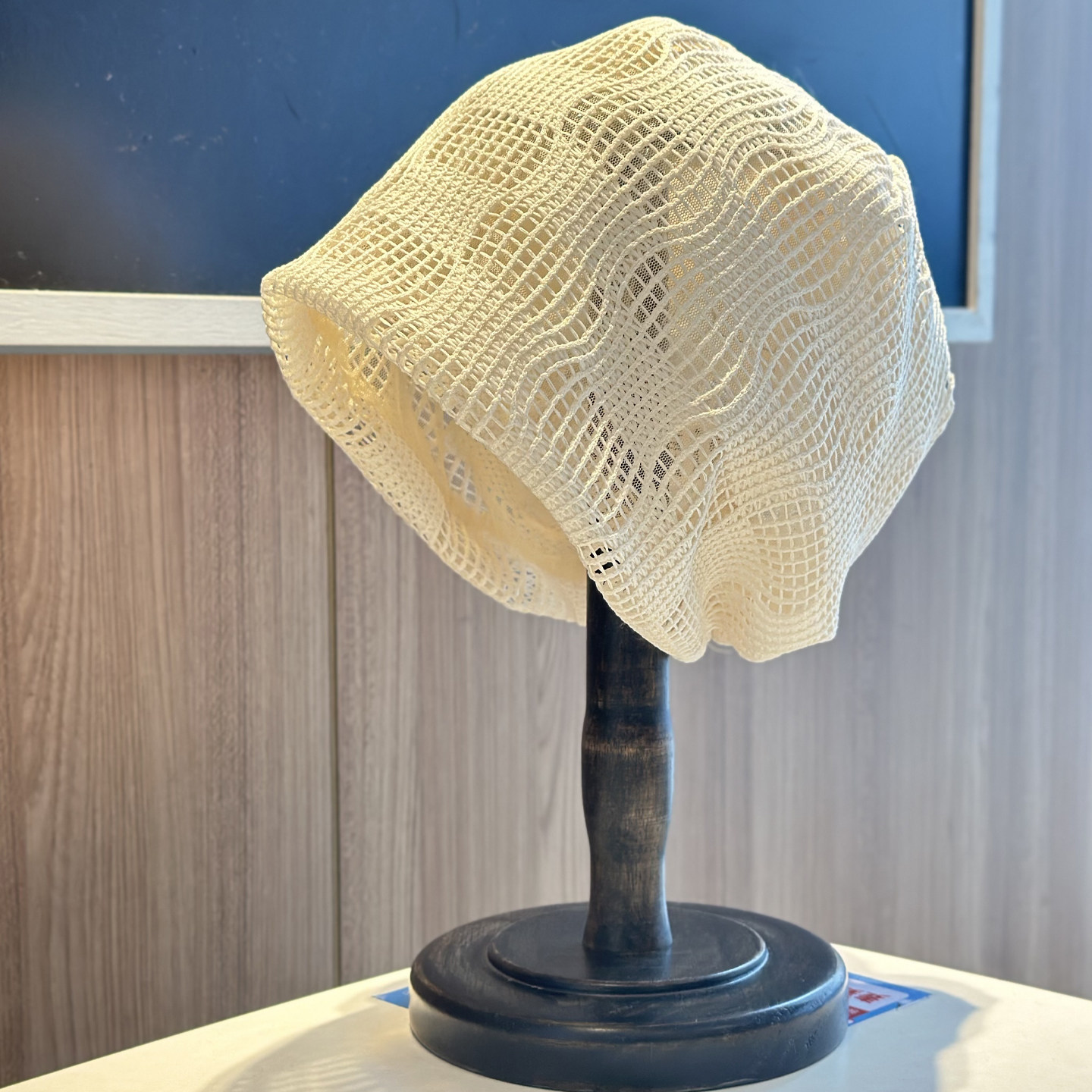 镂空针织堆堆帽子女夏季透气薄款简约套头帽包头帽冷帽2026新款