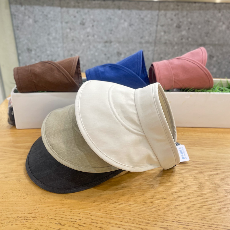 空顶帽夏季小帽檐好收纳