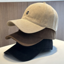 秋冬保暖韩版 休闲帽情侣出游 刺绣棒球帽子女百搭显脸小鸭舌帽四季