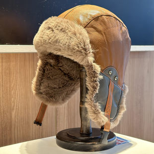 加厚寒冬毛绒雷锋帽子男女冬款加绒防寒护耳帽户外保暖百搭飞行帽