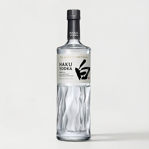 白伏特加三得利VODKA 烈酒基酒HAKU 日本原瓶进口洋酒700ml 国行