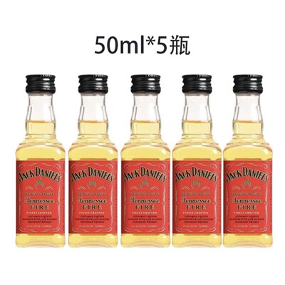 JACK DANIELS杰克丹尼火焰50ml小酒版美国威士忌进口洋酒正品行货