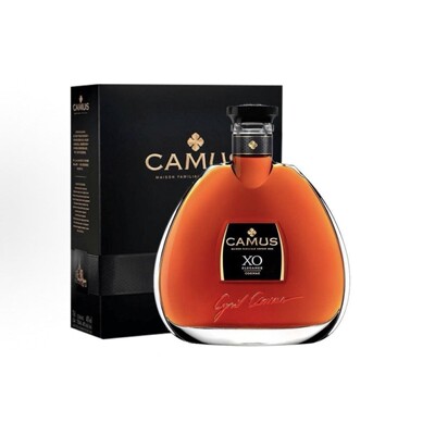 1000ml Camus/卡慕金花XO特醇干邑白兰地法国原装进口洋酒无盒