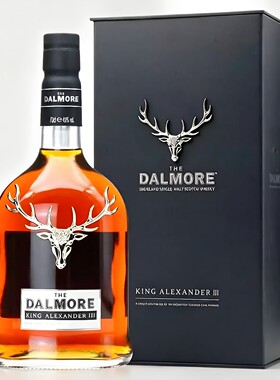 国行 大摩亚历山大三世纪念款苏格兰单一麦芽威士忌DALMORE 700ml